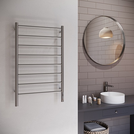 Аврора П8 500х850 Электро Полотенцесушитель TERMINUS Оружейная сталь Омск - фото 3 Аврора П8 500х850 Электро Полотенцесушитель TERMINUS Оружейная сталь Омск - фото 3