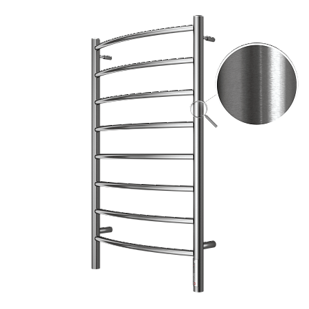 Классик П8 500х850 Электро (quick touch) Полотенцесушитель TERMINUS Сатин Омск - фото 3 Классик П8 500х850 Электро (quick touch) Полотенцесушитель TERMINUS Сатин Омск - фото 3