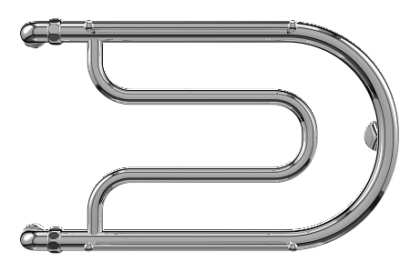Фокстрот AISI 32х2 320х700 Полотенцесушитель  TERMINUS Омск - фото 2